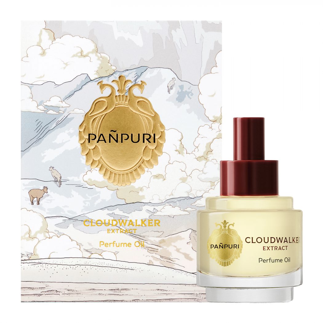 PAÑPURI エクストラクト パフュームオイル クラウドウォーカー〈ムスク〉／雲に包まれるような軽やかで穏やかなムスキーな香りが広がるパフュームオイル。