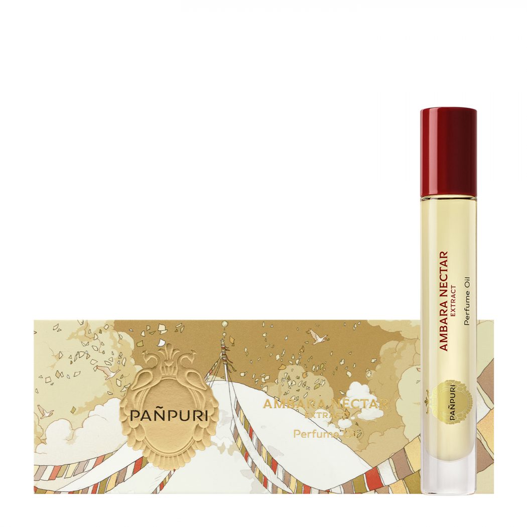 PAÑPURI エクストラクト パフュームオイル アンバラネクター〈バニラ〉／抹茶とバニラが溶け合う、甘く穏やかな香りのパフュームオイル。