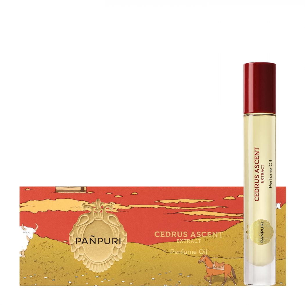 PAÑPURI エクストラクト パフュームオイル シドラスアセント〈シダーウッド〉／ヒノキとシダーが香る、森に包まれるような静けさのパフュームオイル。