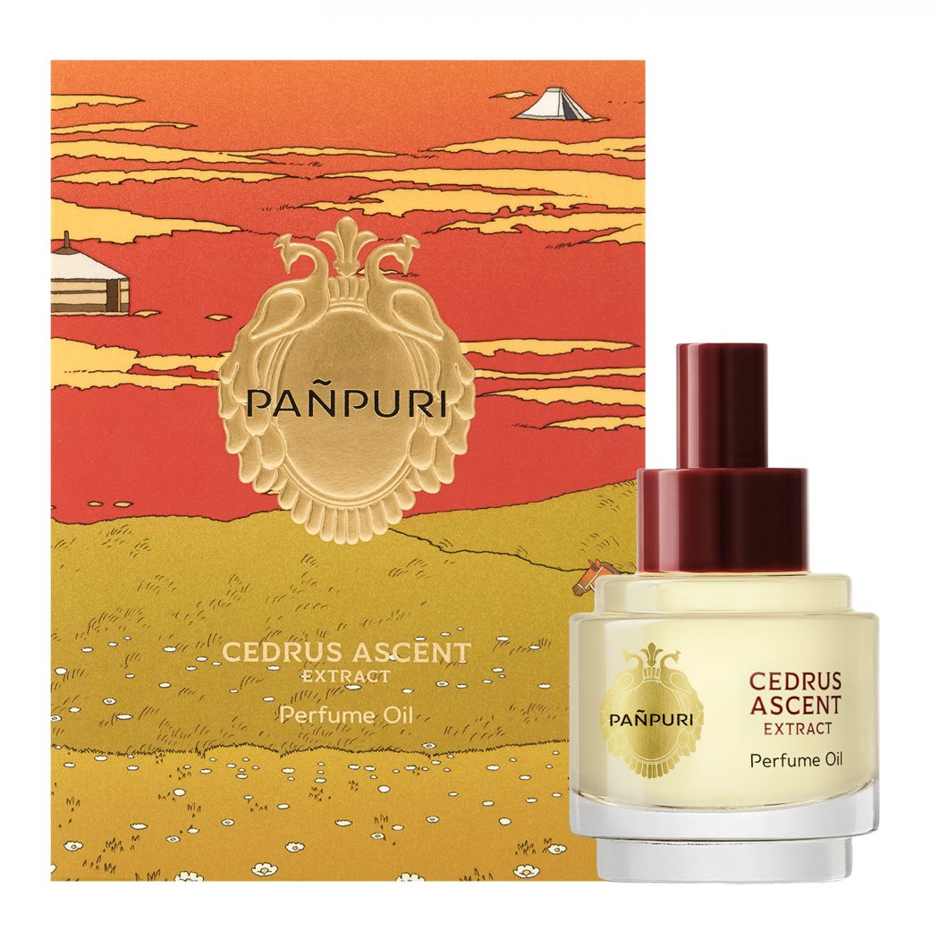 PAÑPURI エクストラクト パフュームオイル シドラスアセント〈シダーウッド〉／ヒノキとシダーが香る、森に包まれるような静けさのパフュームオイル。